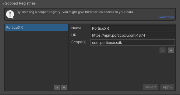 Package Manager Setup